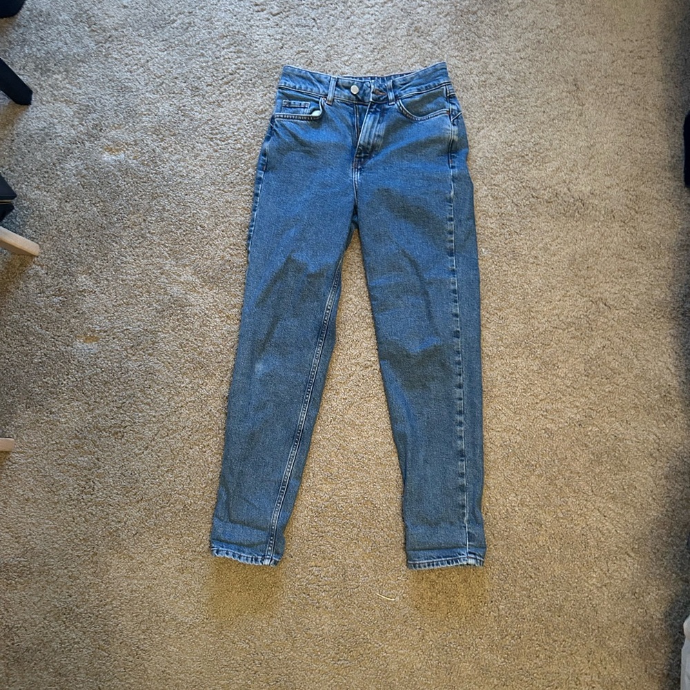 Denim&Co Women's Straight Leg Blue Jeans
